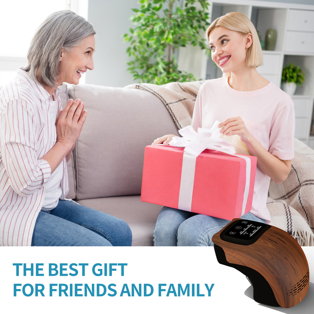 Intelligent Home Use Electric Kneading Heating Knee Mas...